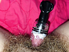 Toying My Fat Hairy Clit For Your Pleasure.