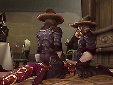 Cultists Ceremonial Foursome Gangbang - Warcraft Hentai Parody