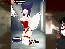 Alimentando a Ahri Durante o Petplay