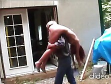 Beauty of Full Body Nude Gasoline Dousing Part B