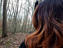 See me play and get creamy in the Blair witch woods