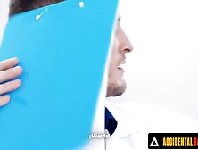 ACCIDENTAL TEAM FUCK - Hawt Therapist Gets Group-fucked During Counseling Session SPANISH SUBTITLES