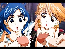 Caged Anime girls fucked in hardcore orgy