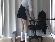 Sissy School Gurl Plays With Herself