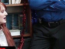 ShopLifting Slut Gets Fucked By Store Clerk In Stock Room