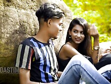 Oh Dear! Mountain Boy Fucks His Girlfriend In the Jungle Openly