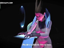 Woman Grows and Expands into Bimbo Dominatrix-bitch After Finding Lost Artifact