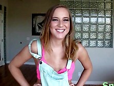 Amazing Blonde Charli Acacias Taco Is Drilled