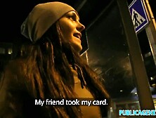 PublicAgent Lost Russian fucks for taxi money