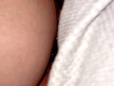 "Step Daughter Flashes What's Under Her Skirt,  Trying to Seduce Her Step Dad with Slutty Glances and Teasing Moves; She Slow