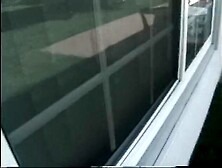 Blondie in pigtals calls stud to come over and bang her