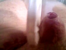 Fapping My Lil' Man meat with a Monkey Spanker!