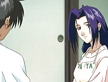 Cute anime girl is tied up and dominated by a master