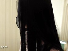 Stunning Asian Babe Bang in Public