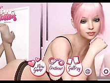 Hotties in action - The unusual lady arrives to have some fun with Johann,  Stacy gets frisky,  and Kiara takes care of Johannes