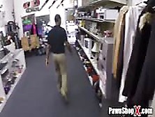 Latina Tries To Sell Shotgun @ Pawn Shop