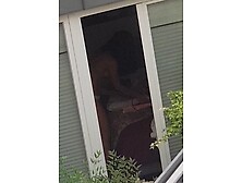 Voyeur sexy neighbor