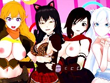 SELF PERSPECTIVE: FUCKING TEAM RWBY