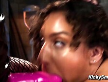 Lezdom anal and ass to mouth punishment