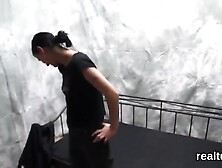 Beautiful czech kitten was seduced in the supermarket and poked in pov