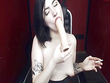 Smoking,  Red Lips,  Smoking Fetish