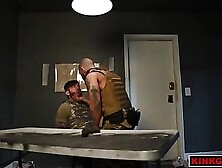 Soldier Gets A Metal Hook Buried In His Ass During Interrogation!