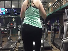 Bbw Blonde Working Out