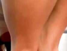 A sensual lesbian is tamed by a latex mistress to the point where they lick her pussy