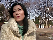 A dirty toy is handed over to a older woman with a pretty face and monitored,  and the appearance of swelling and feeling a ripe