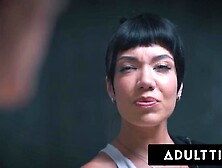 ADULT TIME - LESBO SEX JUNKIES GROUP-SEX FUCKFEST! Sarah Arabic, Reagan Foxx, Little Puck & GREATER AMOUNT!