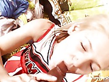 420 smoking high school cheerleader fucked silly Hope Harper