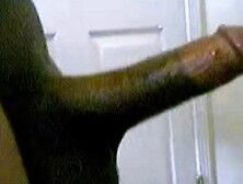 Thick Black Oily Cock CUM to lizzabella