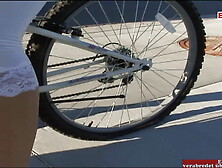 Picked up a blonde teen with natural tits and pierced nipples