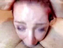 Amateur Rough Gagging Deepthroat Bj On Webcam