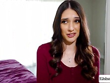 Large titties lesbo Aria Sloane gets lascivious seeing Hime Marie Dancing out of pants. Hime drags her to couch, removes her pan