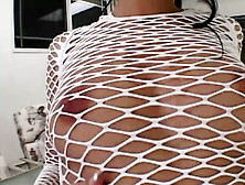 Two Lucky Guys Give Rebeca Linares the Dps and Oral Creampies She Needs