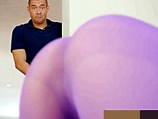 a young athlete sucked a married man's cock at his home in front of his wife 3