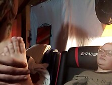 PAWG Foot Worship