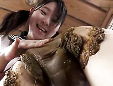 Cute Japanese scat schoolgirls