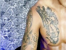 Beautiful Latin Tattoo Jerk Off Part 2 Doing A Cam Show