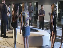 Pool party turns into anal fucking festival