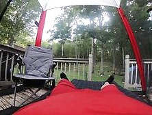 POV: Big-Titted Blonde Stepsis Loves My Cock in Public