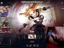 Vibrating Buttplug Fail And Feeding League Of Legends #10 Luna