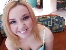 Sweet Little Blonde Treesome - M27