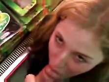 Exibition at supermarket.  BDS