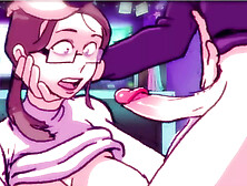 Unexpected Evening with my PERV Stepmom,  Large Deepthroat and Cream-pie - Cartoon Parody HQ