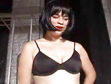 Dark Haired Domina In Dungeon 1