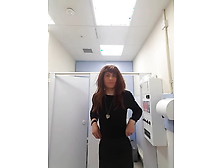 Young Twink Crossdresser Out In Public In Town Sissyfaggotbilly