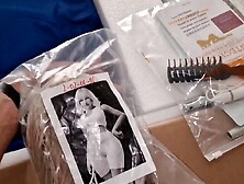 Unboxing of the almost all realistic silicone sex doll and sex compilation with that babe