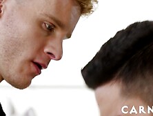 Dylan Tides fills Latin entertainment twink Luciano w cum